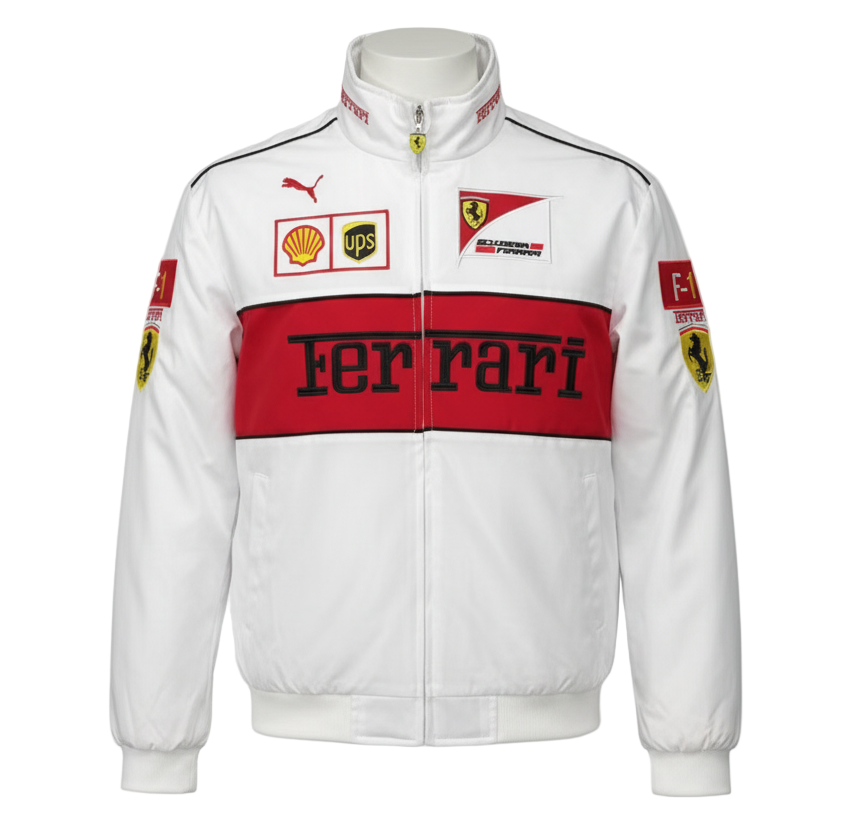 F1 FERRARI WHITE