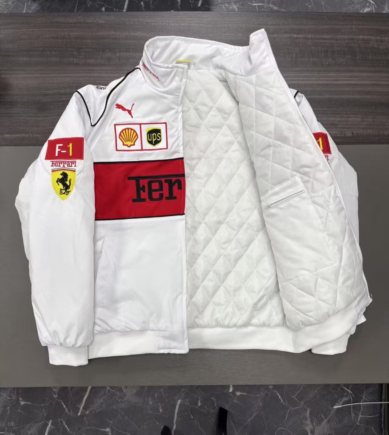 F1 FERRARI WHITE