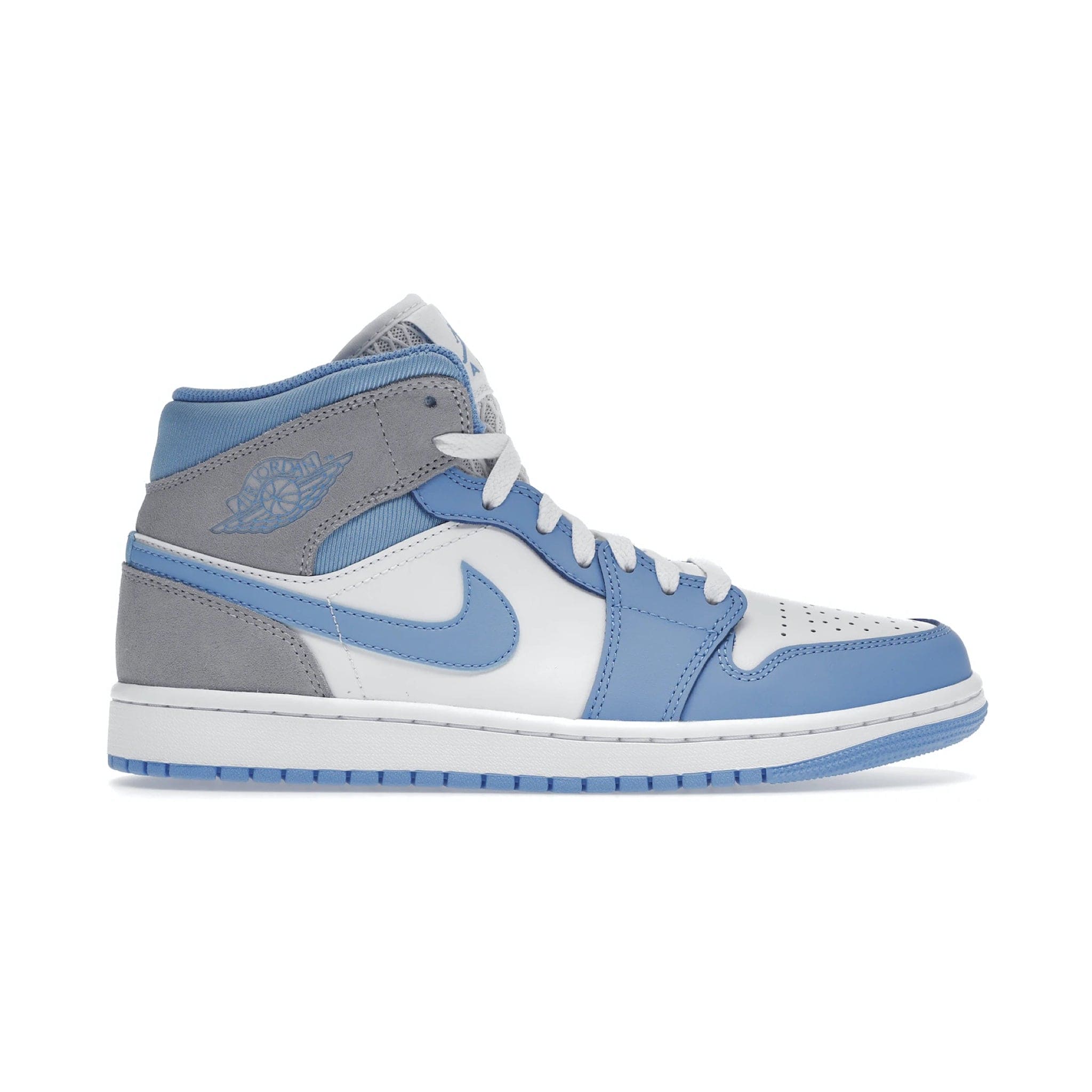 Jordan 1 Mid University Blue Grey