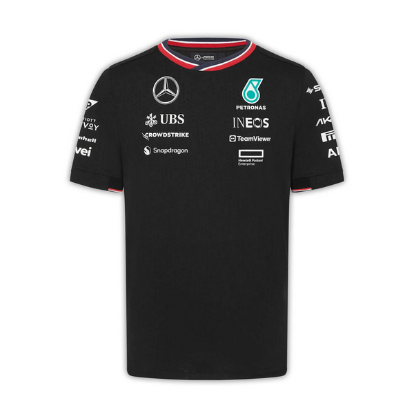 2024 BLACK MERCEDES TEAM F1 SHIRT