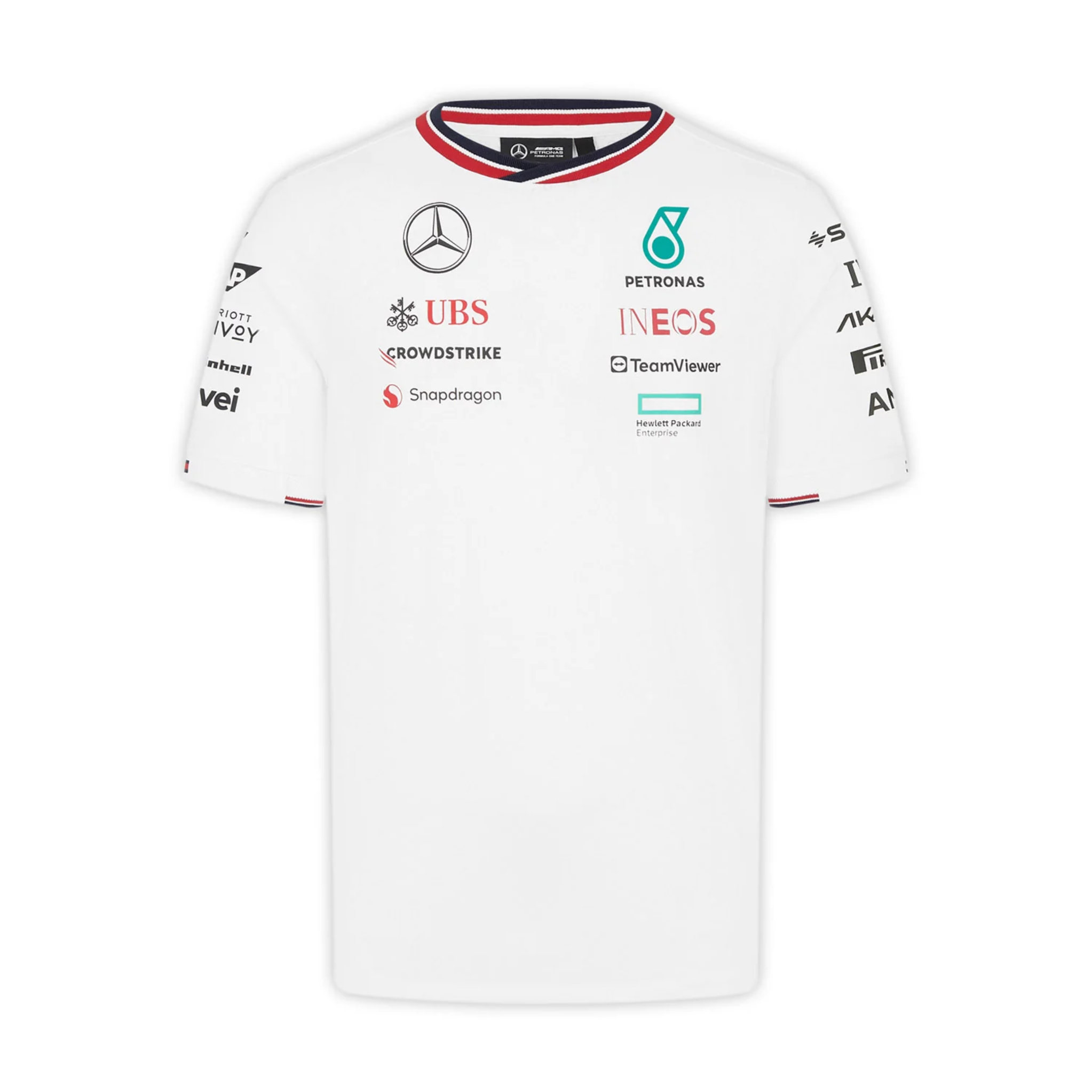 2024 BLACK MERCEDES TEAM F1 SHIRT