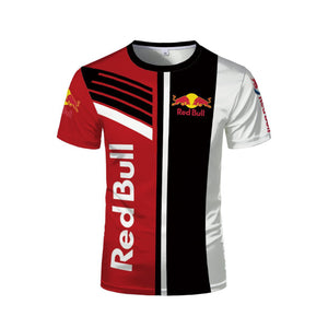 Red bull red black shirt 