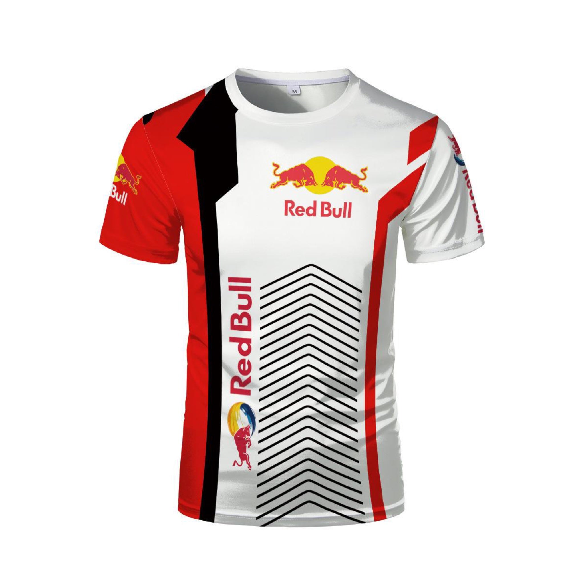 Red bull white shirt