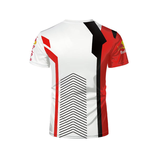 Red bull white shirt