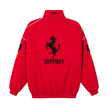 F1 VINTAGE FERARRI JACKET RED