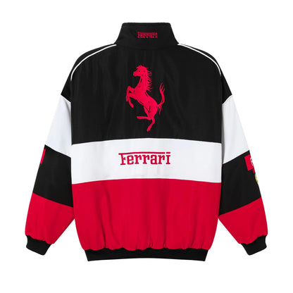 F1 VINTAGE FERARRI JACKET WHITE RED