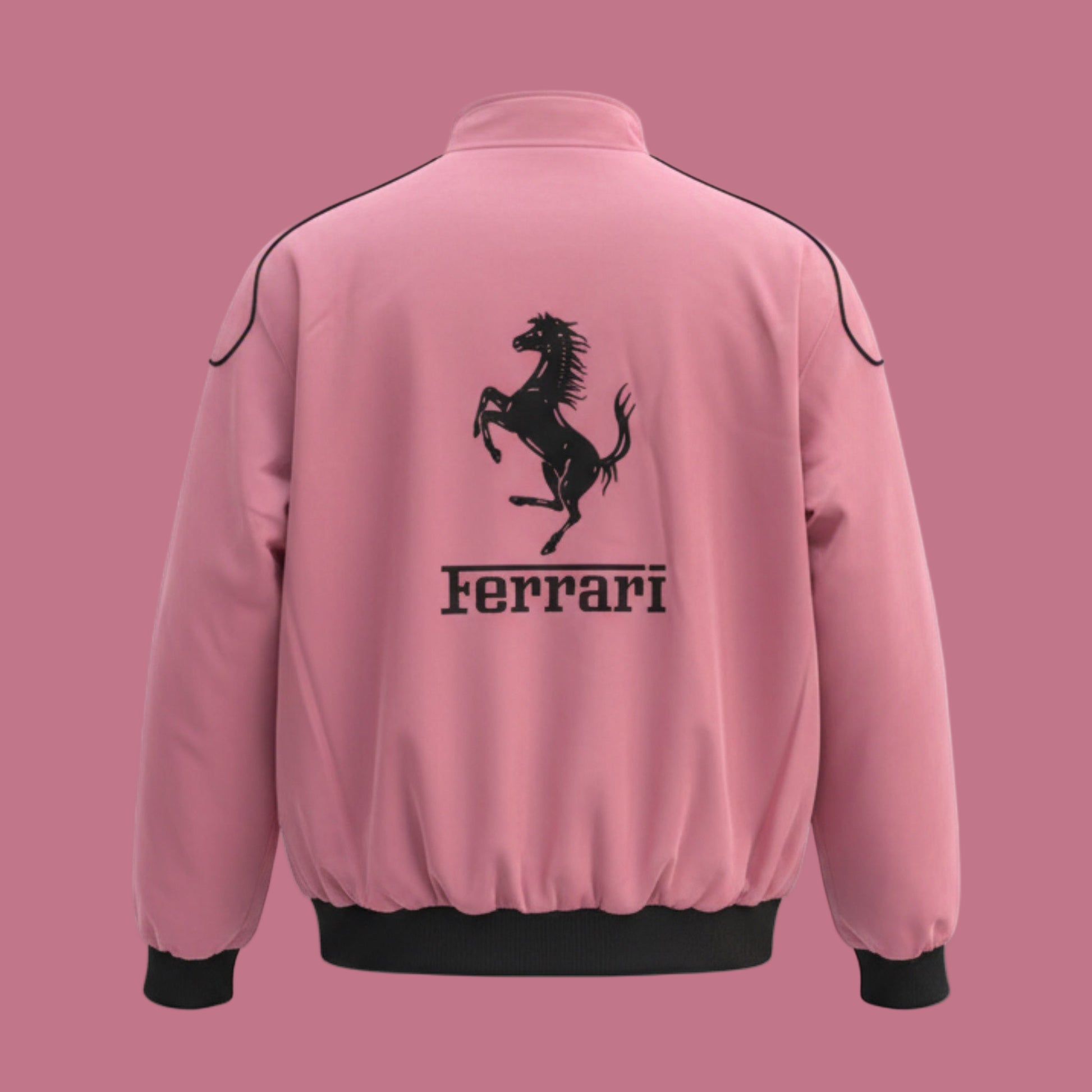 F1 FERRARl DARK PINK JACKET