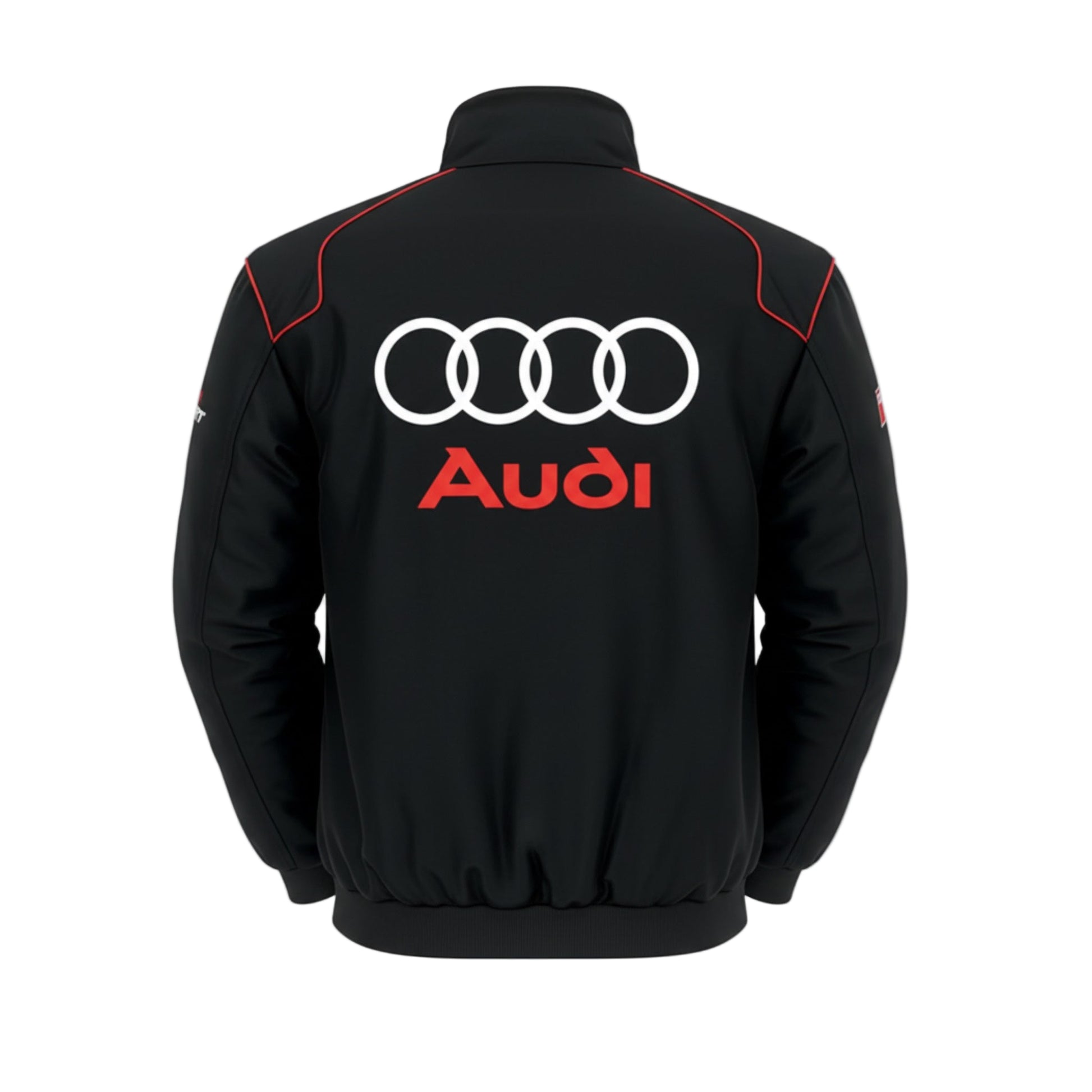 F1 VINTAGE AUDI JACKET BLACK GREY 