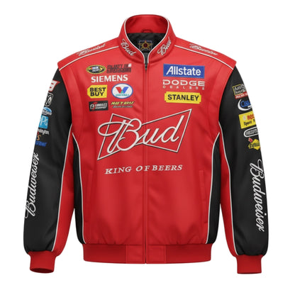 F1 VINTAGE BUDWEISER JACKET RED