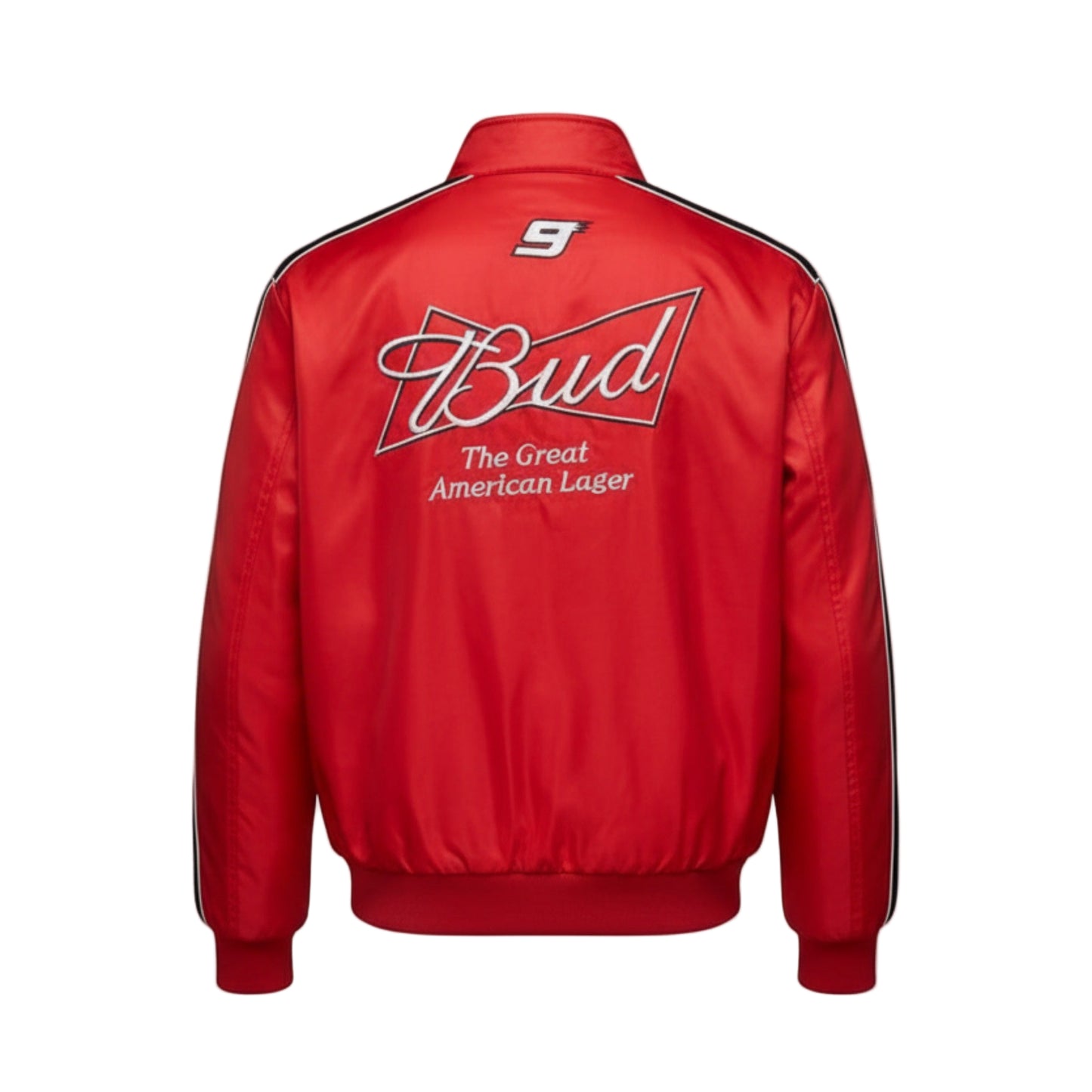 F1 VINTAGE BUDWEISER JACKET RED