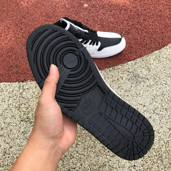 Jordan 1 Low Homage Color Black White Style