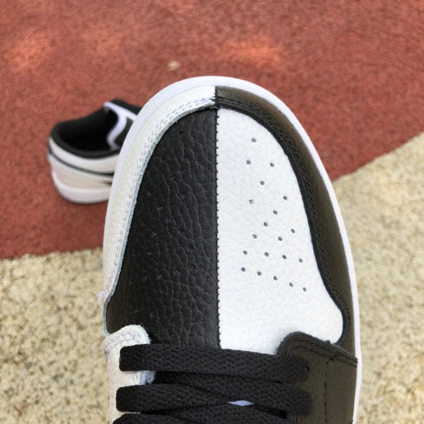 Jordan 1 Low Homage Color Black White Style