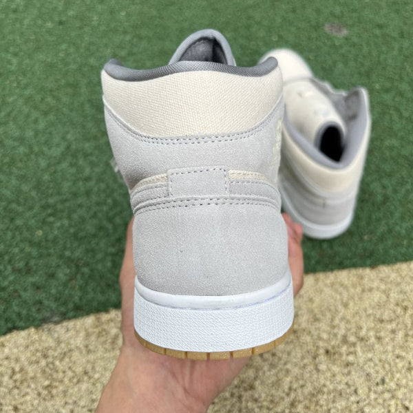 Jordan 1 Mid SE Coconut Milk Particle Grey