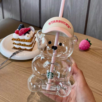 كوب الدب اللطيف 🧸💗