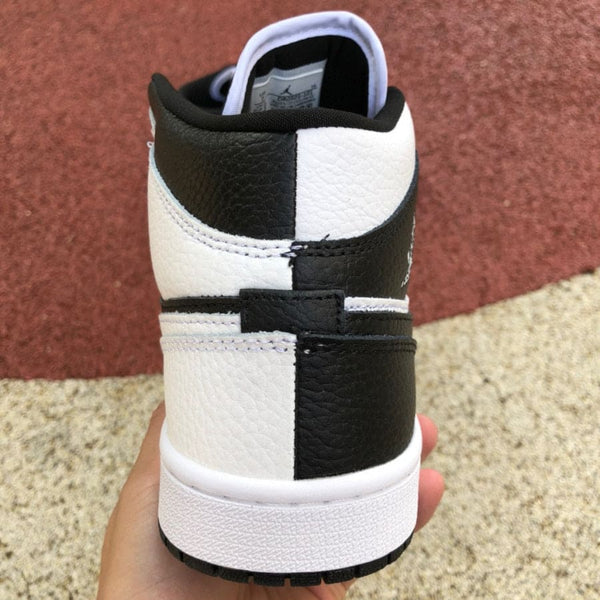 Jordan 1 Mid Split Black White