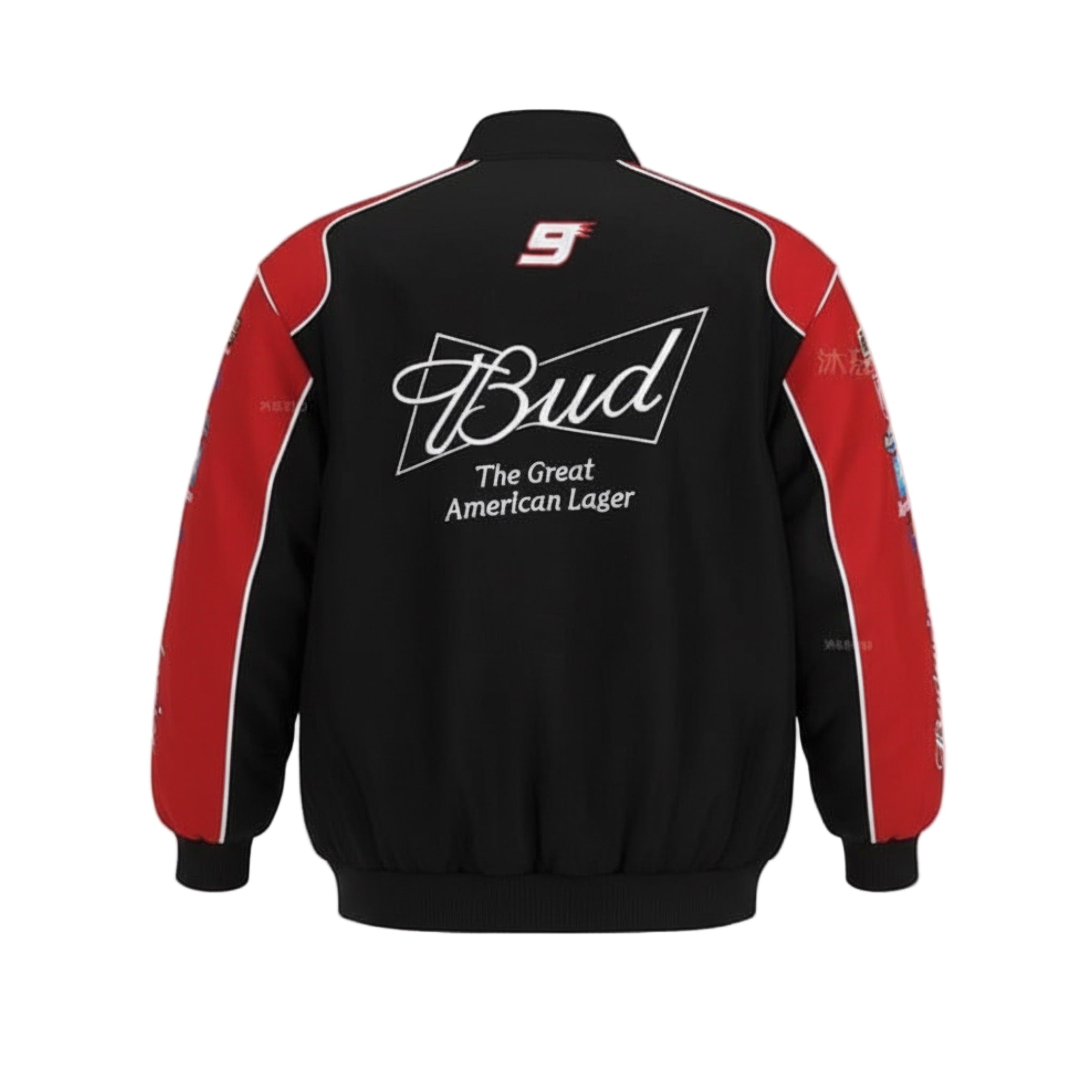 KENICHIO　USA製　Budweiser ワークジャケット　企業口ゴ F1 VINTAGE BUDWEISER JACKETS BLACK – paywithvisa