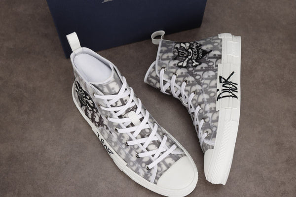 DIOR & SHAWN B23 HIGH TOP BEE EMBROIDERY