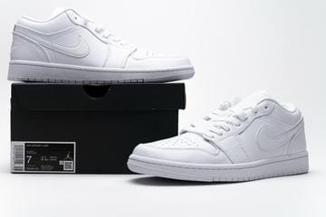 AJ1 LOW WHITE