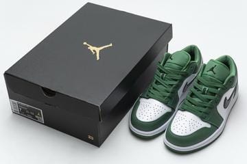 AJ1 LOW PINE GREEN