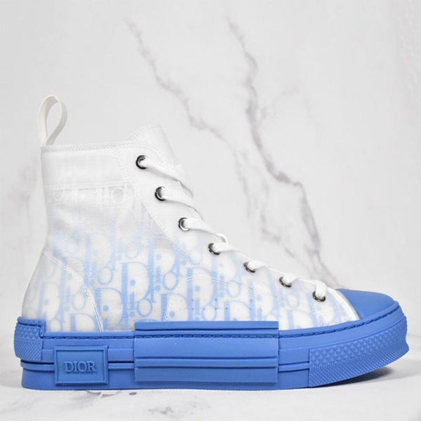 DIOR B23 HIGH TOP GARDIENT BLUE