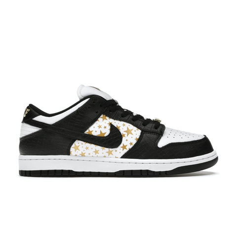 NIKE SB DUNK LOW SUPREME STARS BLACK