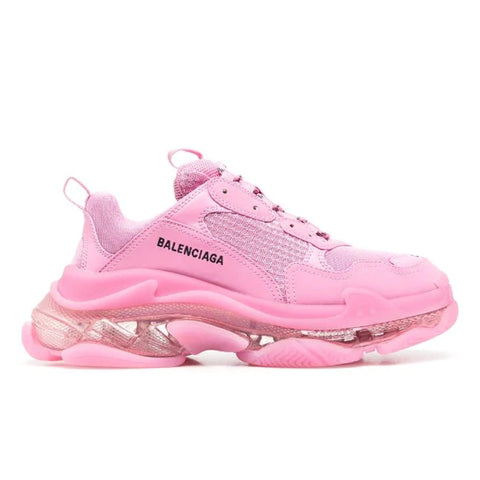 BALENCIAGA TRIPLE S CLEAR SOLE PINK