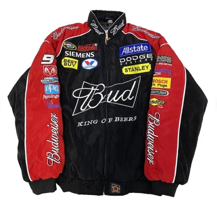 F1 VINTAGE BUDWEISER JACKETS BLACK