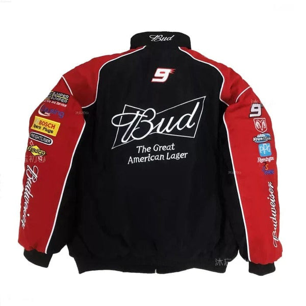 F1 VINTAGE BUDWEISER JACKETS BLACK