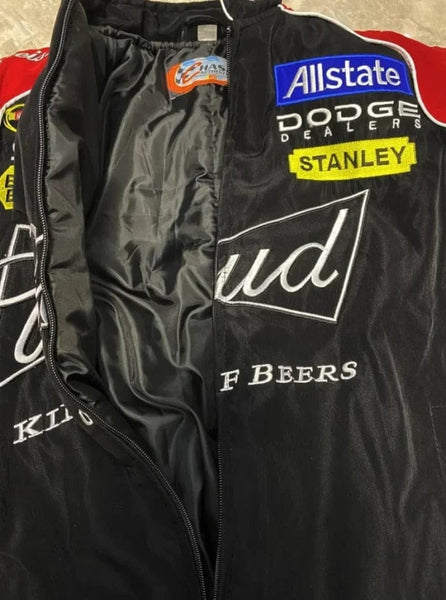 F1 VINTAGE BUDWEISER JACKETS BLACK