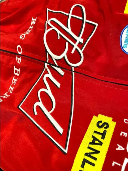 F1 VINTAGE BUDWEISER JACKET RED