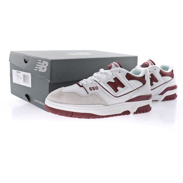 New Balance 550 White Burgundy