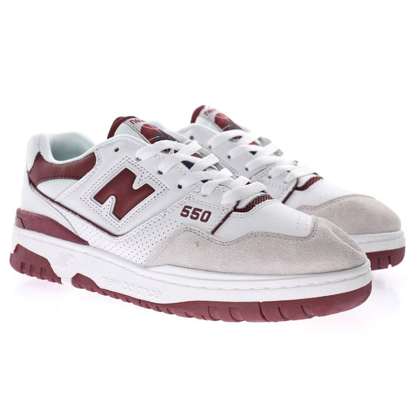 New Balance 550 White Burgundy