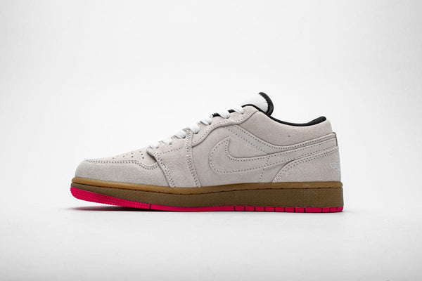 AJ1 LOW WHITE GUM HYPER PINK