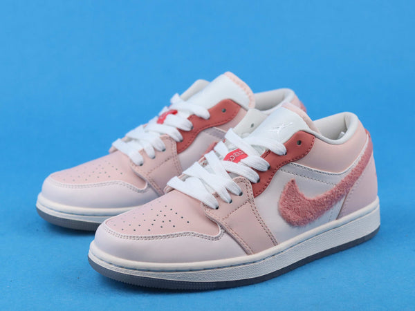 AJ1 LOW SE MIGHTY SWOOSHERS PINK