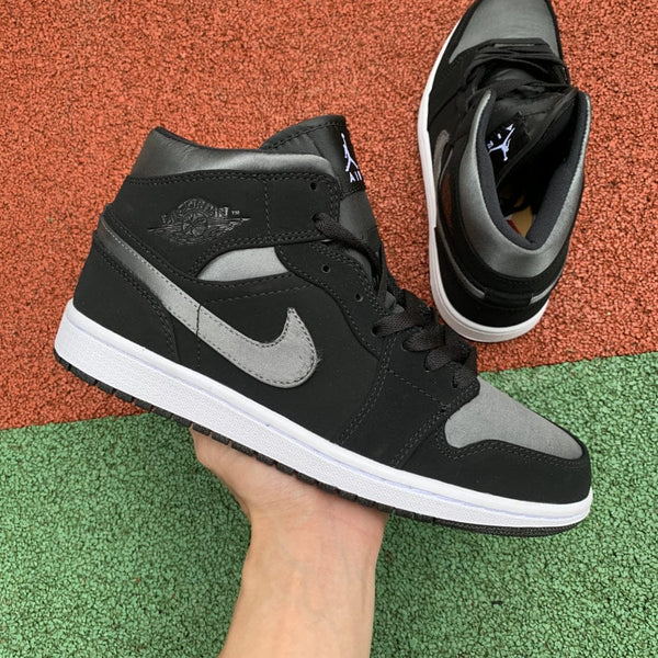 AJ1 MID NYLON BLACK ANTHRACITE