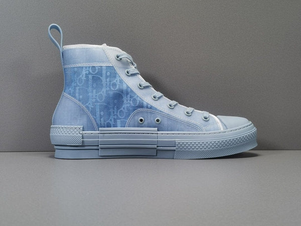 DIOR HIGH TOP DANIEL ARSHAM LIGHT BLUE