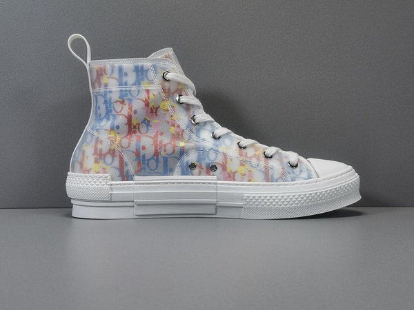 DIOR B23 HIGH TOP MULTICOLOR OBLIQUE