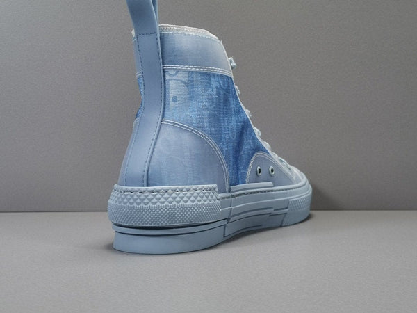 DIOR HIGH TOP DANIEL ARSHAM LIGHT BLUE