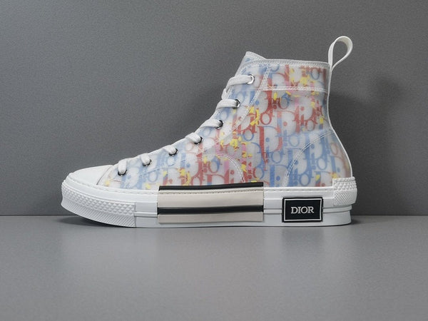 DIOR B23 HIGH TOP MULTICOLOR OBLIQUE