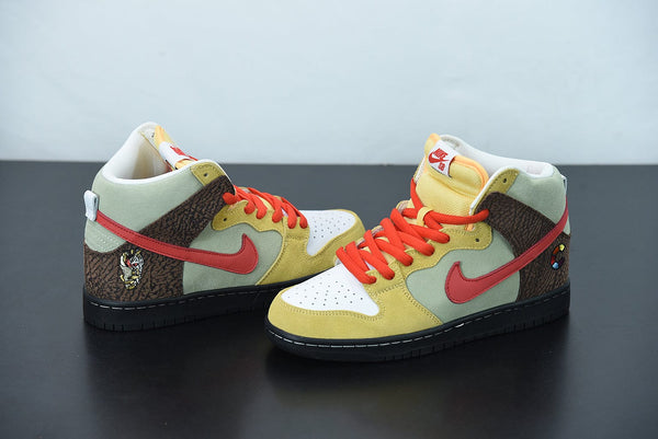 NIKE SB DUNK HIGH COLOR SAKTES KEBAB AND DESTROY