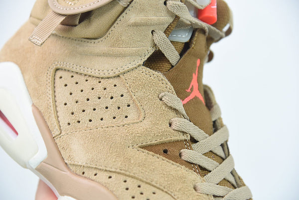 JORDAN 6 RETRO TRAVIS SCOTT BRITISH KHAKI