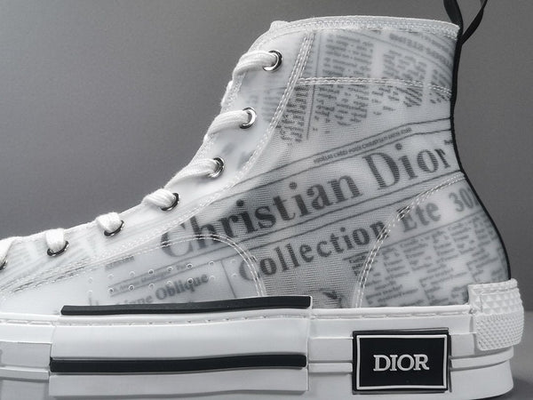 DIOR B23 HIGH TOP DANIEL ARSHAM NEWSPAPER