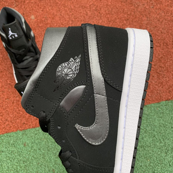 AJ1 MID NYLON BLACK ANTHRACITE