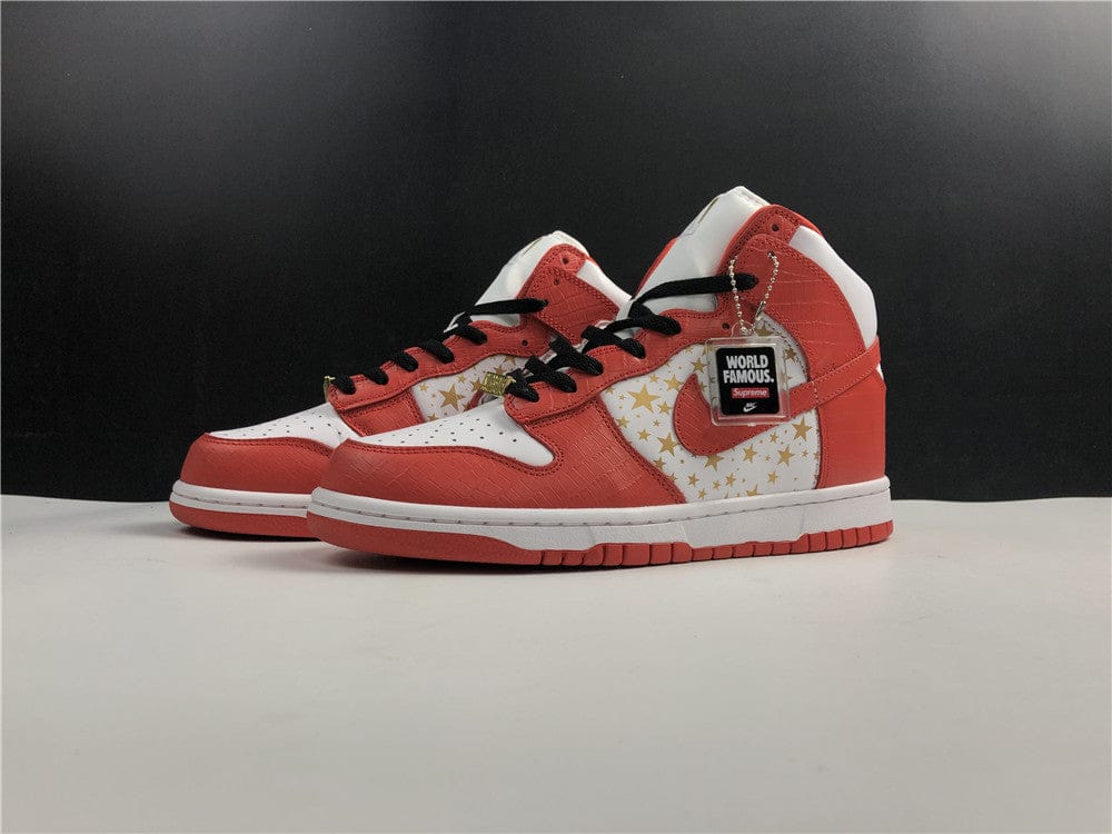 Dunk high pro clearance sb supreme red stars