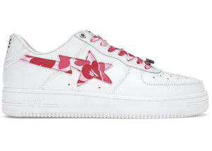 A Bathing Ape Bape Sta Low White ABC Camo Pink