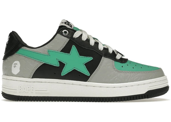 A Bathing Ape Bape Sta Low Grey Green