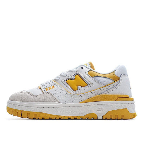 New Balance 550 Sea Salt Varsity Gold