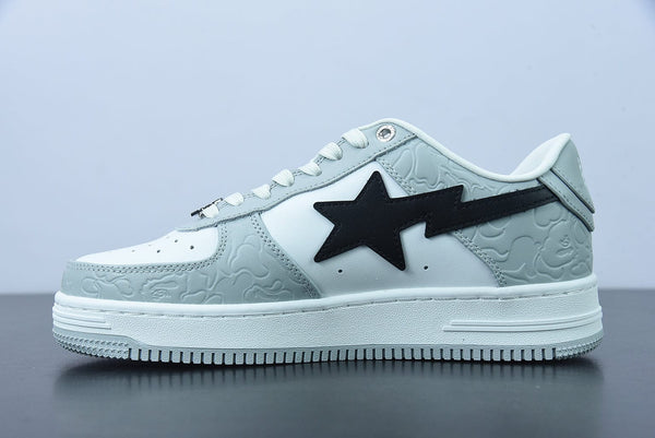 A Bathing Ape Bape Sta Low Grey Black