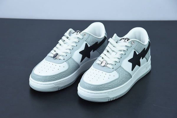 A Bathing Ape Bape Sta Low Grey Black