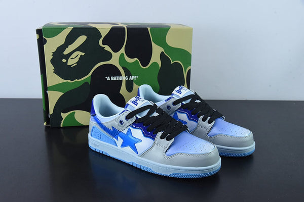 A Bathing Ape Bape SK8 Sta Blue White